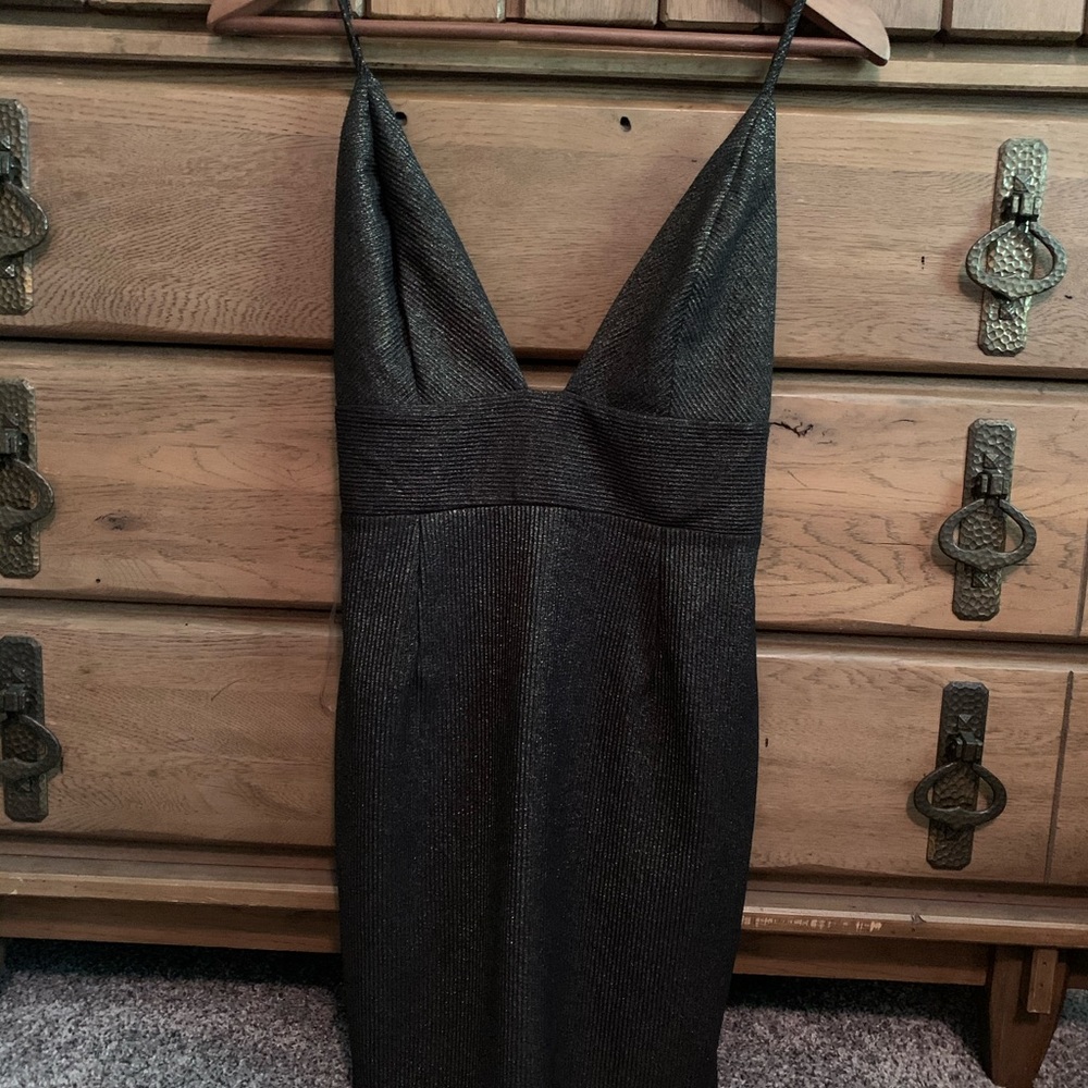NEW Sparkly black and gold dress